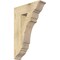 Ekena Millwork Olympic Traditional Rough Sawn Bracket, Douglas Fir, 6"W x 22"D x 34"H BKT06X22X34OLY01RDF - alternate 1